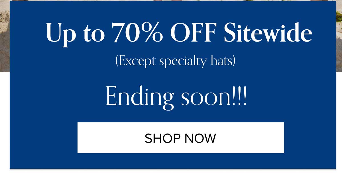 UPTO 70% OFF SITEWIDE