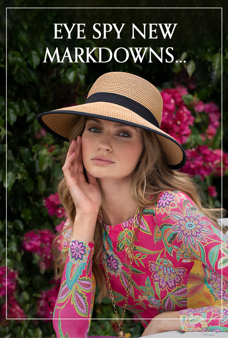 Eye spy new markdowns...