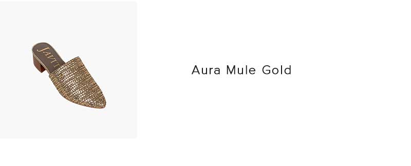 Aura Mule Gold